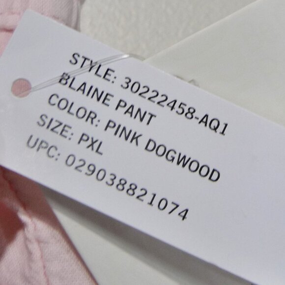 Gloria Vanderbilt Pink Capri Pull On XL Petite - Picture 7 of 12